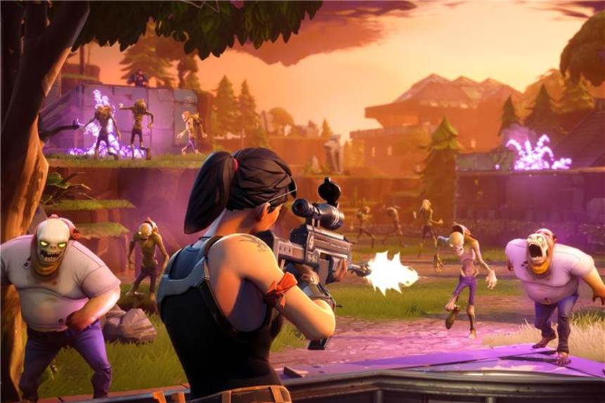 Der Online-Multiplayer-Shooter „Fortnite“ ist nun auch als Android-Version verfügbar. Interessierte können sich für die Beta-Testphase anmelden - ohne Garantie auf Teilnahme. Foto: EPic Games/Koch Media/Epic Games/Koch Media