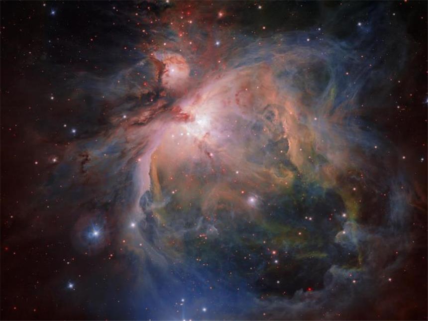 Junge Sterne entstehen schubweise Der Orionnebel hält neue Überraschungen für Astronomen bereit. Foto: G. Beccari/ESO