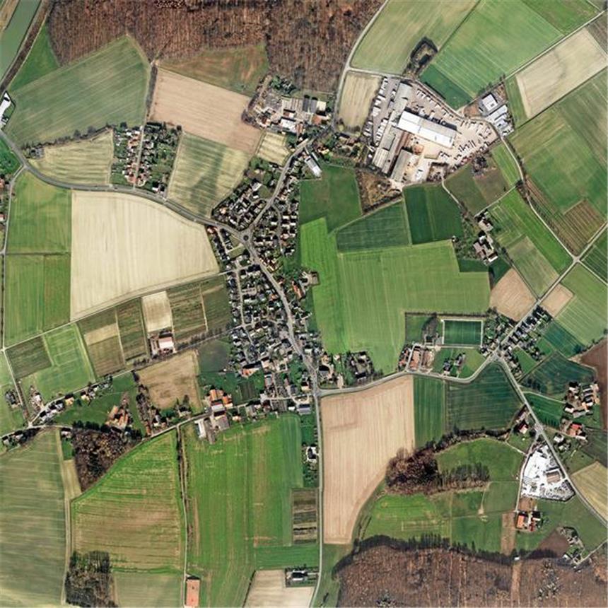 Dorfladen für Vinnum: So kann er gelingen Der Ortsteil Vinnum aus der Luft. In den nächsten Monaten wird es um einen Dorfladen und die Entwicklung des Ortsteils gehen.