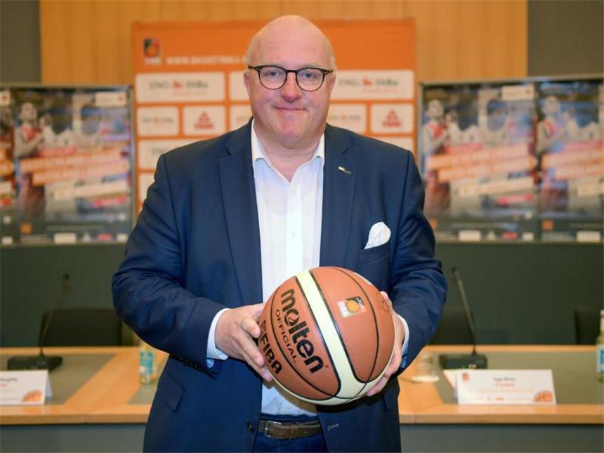 Weiss: Deutsche Fans sollen nach Istanbul kommen Der Präsident des Deutschen Basketball-Bundes, Ingo Weiss, wünscht sich Fan-Untersatützuung in Istanbul. Foto: Axel Heimken