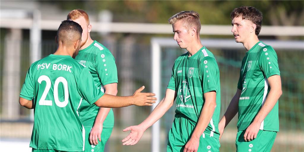 Torjägerkanone für Selm, Olfen und Nordkirchen: Neuer Führender ballert sich an die Spitze Der PSV Bork traf am Wochenende gleich viermal.