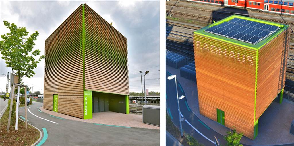 Parkhaus für Fahrräder in Haltern könnte bis zu 900.000 Euro kosten Der Radturm bietet bis zu 120 diebstahl- und wettergeschützte Fahrradabstellplätze.