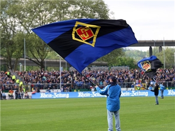 Der Regionlligist TuS Koblenz ist auf der Suche nach einem Spielort für das Pokalspiel gegen Dynamo Dresden. Foto: Thomas Frey dpa
