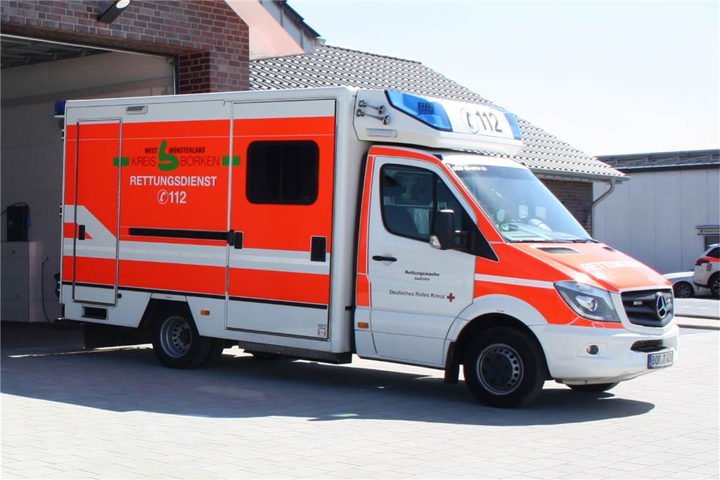 Unfallopfer beklagt langes Warten auf die Retter – der Kreis widerspricht Der Rettungsdienst ist in Vreden im Schnitt nach 5.22 Minuten vor Ort.