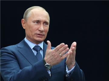 Der russische Präsident Putin kündigt den Bau einer russischen Raumstation in der Erdumlaufbahn bis 2023 an. Foto: Sergei Chirikov