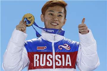 Der russische Shorttrack-Star Viktor Ahn beendet seine Karriere als aktiver Sportler. Foto: David J. Phillip/AP