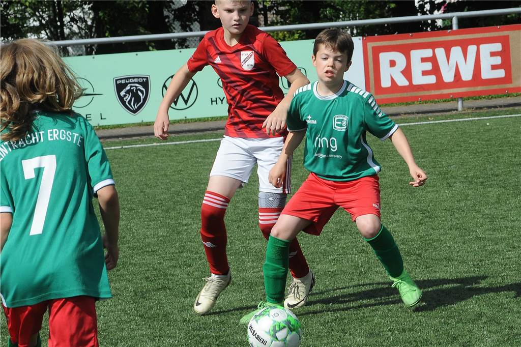 Der SC Berchum/Garenfeld hat die Schwerter Stadtmeisterschaft der E-Junioren gewonnen. 