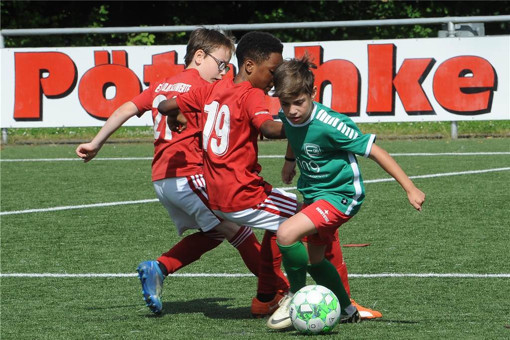 Der SC Berchum/Garenfeld hat die Schwerter Stadtmeisterschaft der E-Junioren gewonnen. 