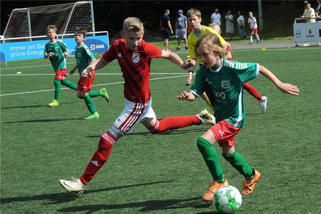 Der SC Berchum/Garenfeld hat die Schwerter Stadtmeisterschaft der E-Junioren gewonnen. 