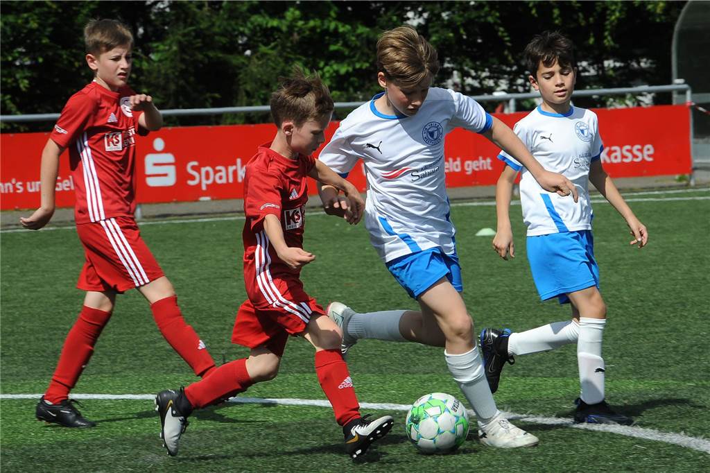 Der SC Berchum/Garenfeld hat die Schwerter Stadtmeisterschaft der E-Junioren gewonnen. 