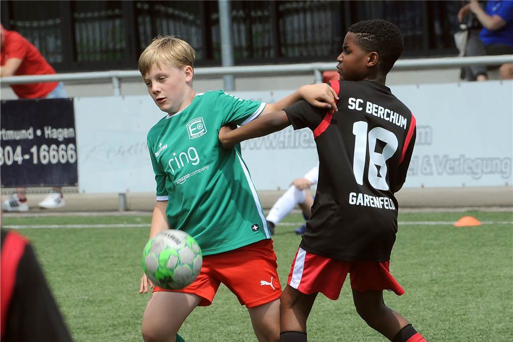 Der SC Berchum/Garenfeld hat die Schwerter Stadtmeisterschaft der E-Junioren gewonnen. 