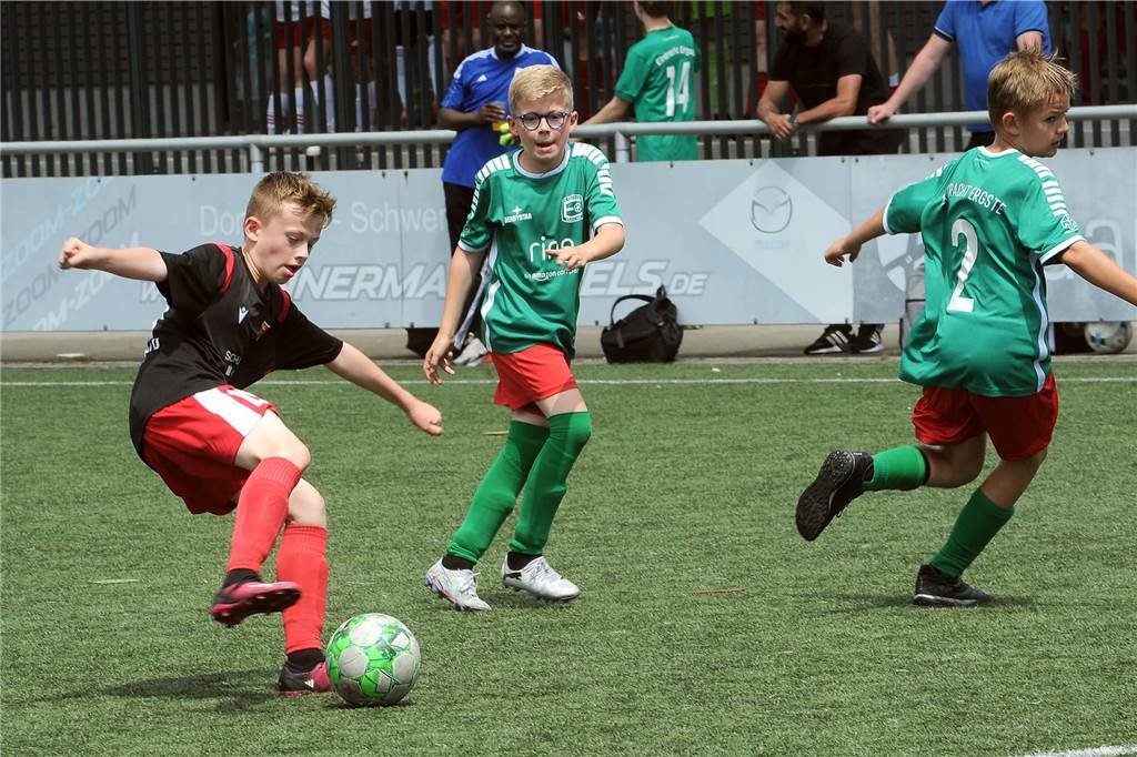 Der SC Berchum/Garenfeld hat die Schwerter Stadtmeisterschaft der E-Junioren gewonnen. 