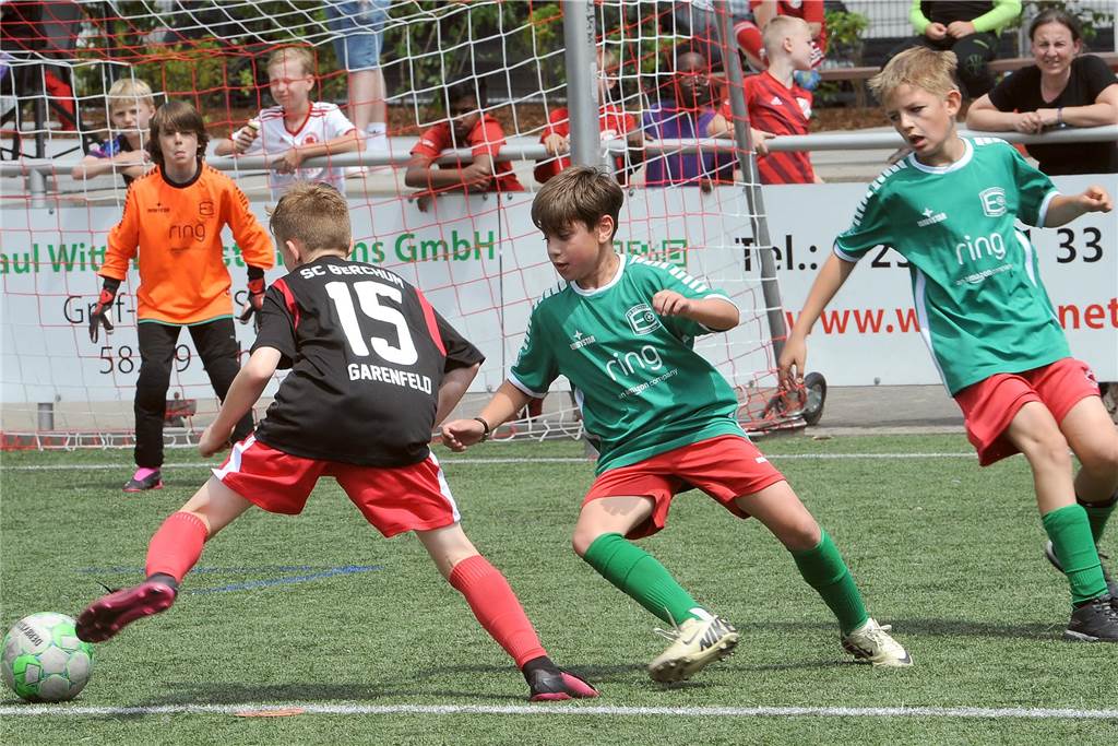 Der SC Berchum/Garenfeld hat die Schwerter Stadtmeisterschaft der E-Junioren gewonnen. 