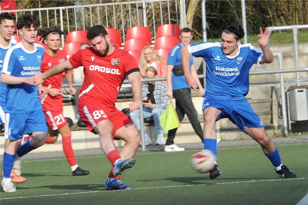 Der SC Berchum/Garenfeld hat gegen die TSG Sprockhövel II mit 4:2 gewonnen.