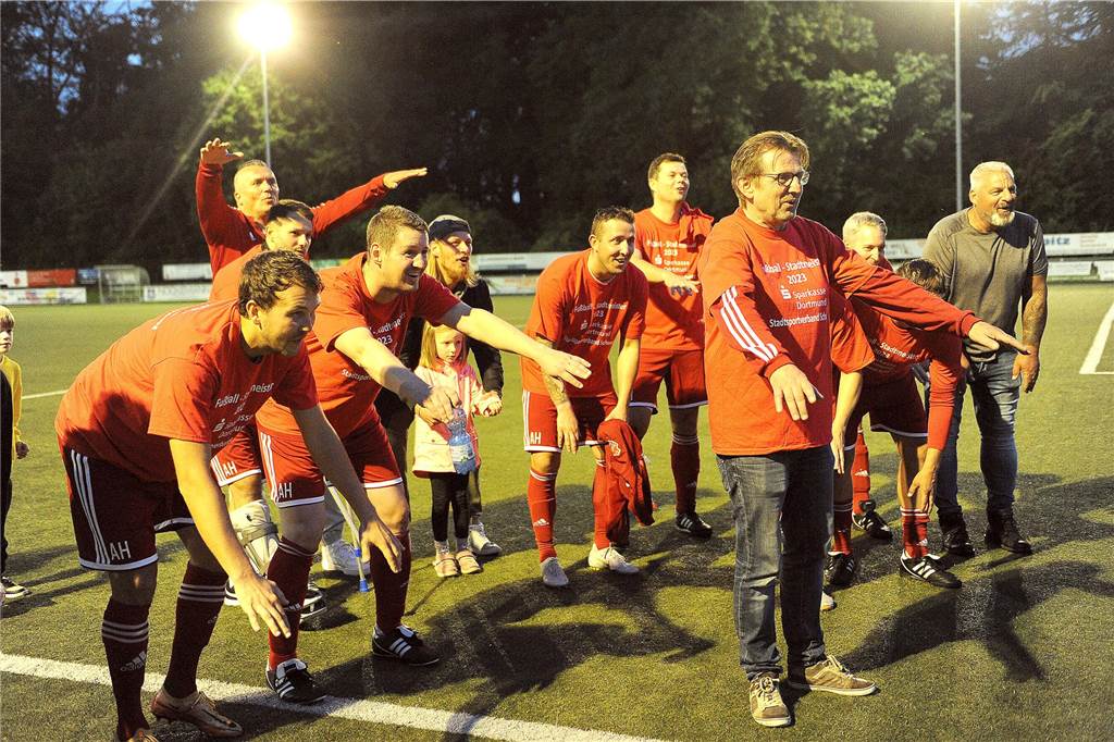 Der SC Berchum/Garenfeld ist Stadtmeister 2023 der Altherrenfußballer. 