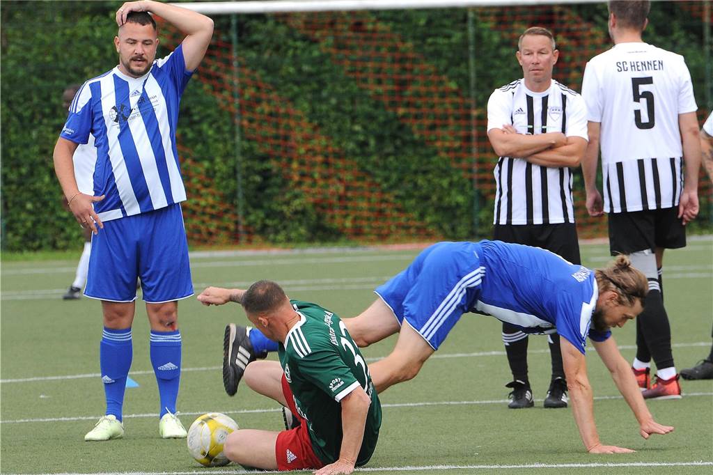 Der SC Berchum/Garenfeld ist Stadtmeister 2023 der Altherrenfußballer.