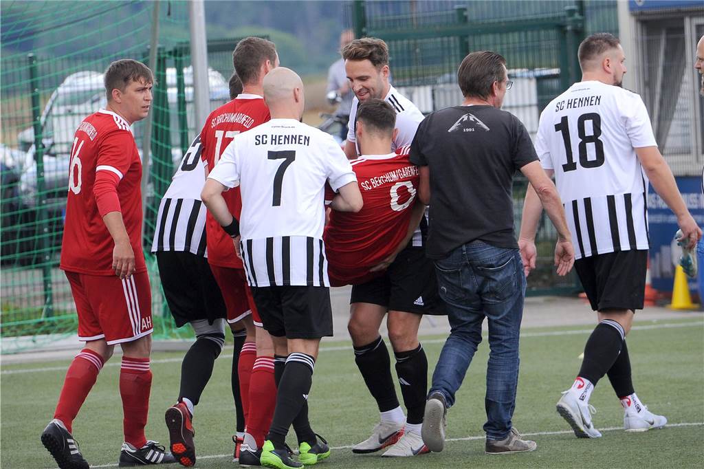 Der SC Berchum/Garenfeld ist Stadtmeister 2023 der Altherrenfußballer.