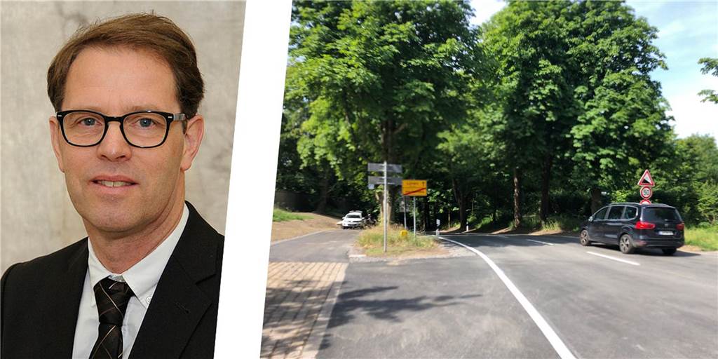 Verkehr rollt schon wieder über den Schlossberg Cappenberg Der Schlossberg hat eine neue Fahrbahn und einen neuen Geh- und Radweg und ist wieder frei. Laut Jürgen Busch vom Kreis Unna kostet die Maßnahme 1,3 Millionen Euro.