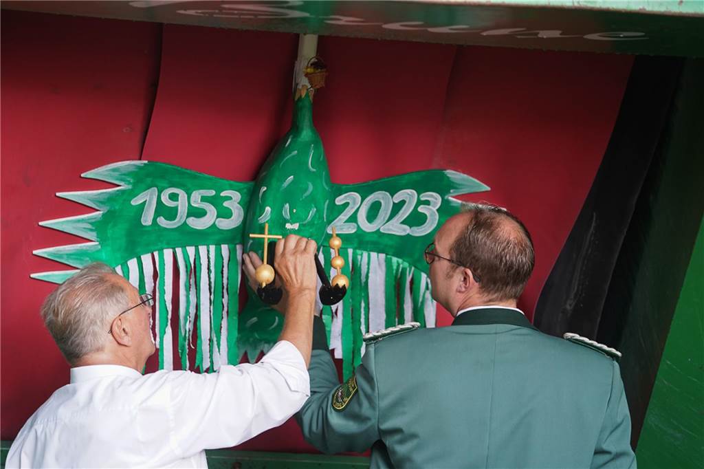 Der Schützenverein St. Katharina Ascheberg feiert an diesem Wochenende nicht nur Schützenfest, sondern auch seinen 70. Geburtstag – und wie.
