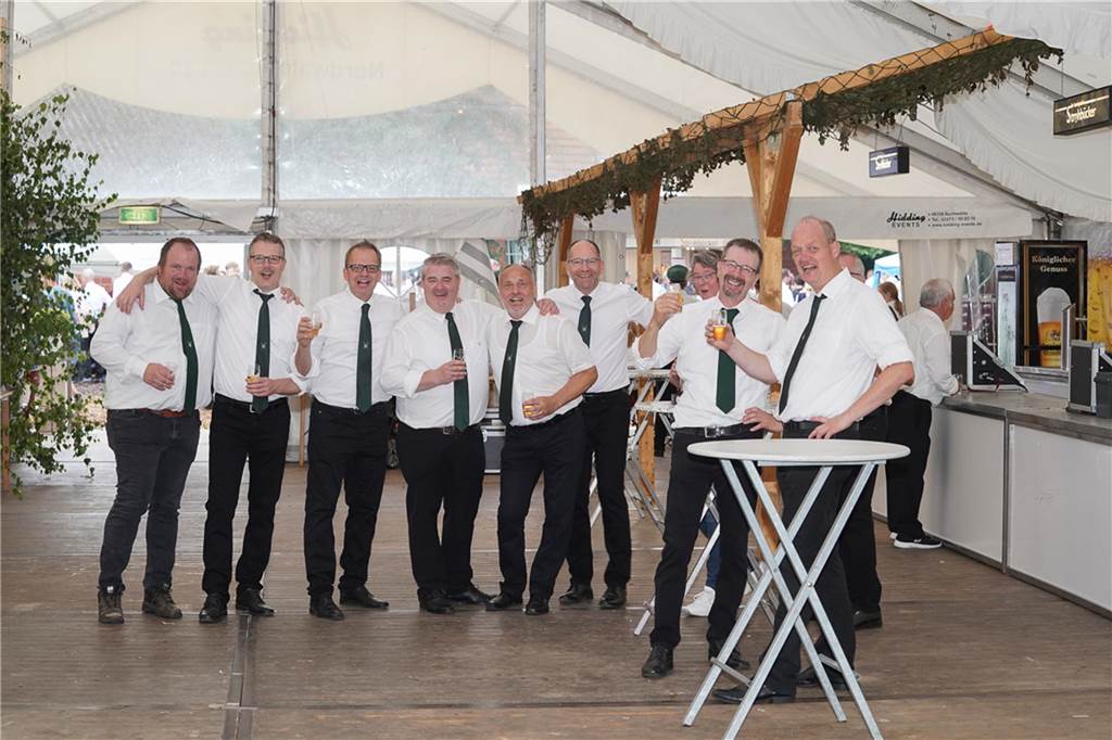 Der Schützenverein St. Katharina Ascheberg feiert an diesem Wochenende nicht nur Schützenfest, sondern auch seinen 70. Geburtstag – und wie.