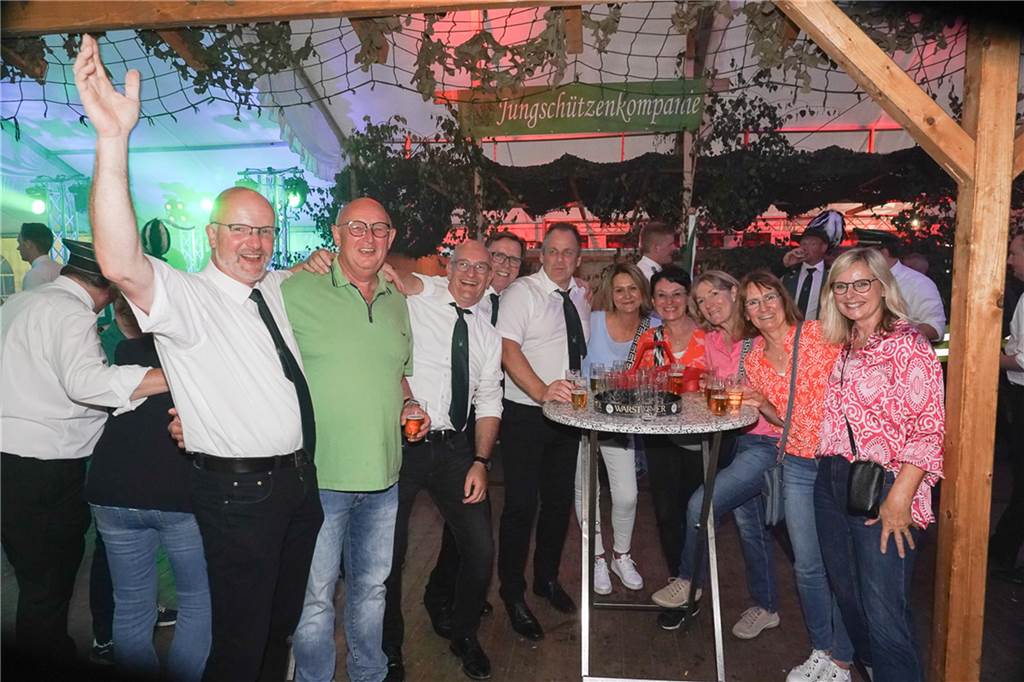 Der Schützenverein St. Katharina Ascheberg feiert an diesem Wochenende nicht nur Schützenfest, sondern auch seinen 70. Geburtstag – und wie.