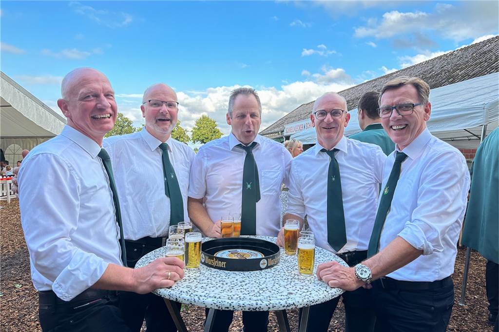 Der Schützenverein St. Katharina Ascheberg feiert an diesem Wochenende nicht nur Schützenfest, sondern auch seinen 70. Geburtstag – und wie.
