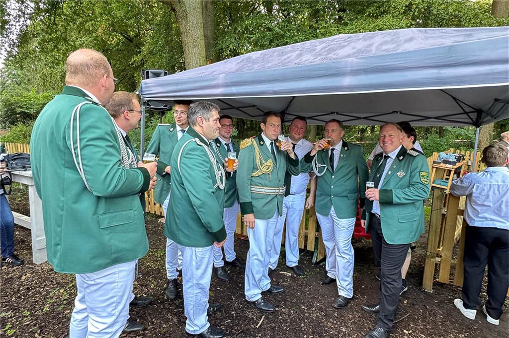 Der Schützenverein St. Katharina Ascheberg feiert an diesem Wochenende nicht nur Schützenfest, sondern auch seinen 70. Geburtstag – und wie.
