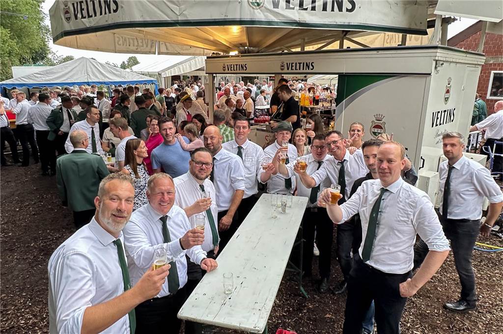 Der Schützenverein St. Katharina Ascheberg feiert an diesem Wochenende nicht nur Schützenfest, sondern auch seinen 70. Geburtstag – und wie.