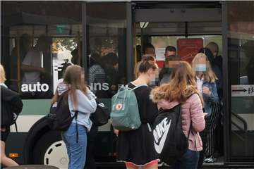 Der Schulbus bringt Wulfener Schüler zurück nach Hause.