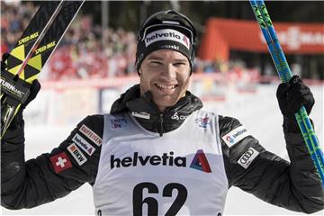 Der Schweizer Dario Cologna ist nun mit vier Tour-de-Ski-Siegen Rekordchampion. Foto: Peter Schneider