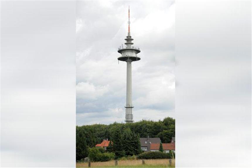 158 Meter: Das ist Schwertes höchstes Gebäude Der Schwerter Fernsehturm.