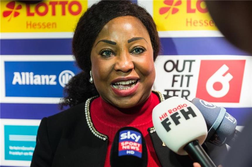 FIFA: Anschuldigungen gegen Fatma Samoura ohne Substanz Der Senegalesin Fatma Samoura wird ein Interessenkonflikt bei der Wahl des WM-Gastgebers 2026 vorgeworfen. Foto: Andreas Arnold