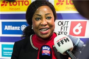Der Senegalesin Fatma Samoura wird ein Interessenkonflikt bei der Wahl des WM-Gastgebers 2026 vorgeworfen. Foto: Andreas Arnold