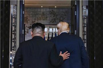 Der „senile Greis“ Donald Trump und „Rocket-Man“ Kim Jong Un: Aus den verfeindeten Staatschef sind Verhandlungspartner geworden. Foto: Kevin Lim/The Straits Times