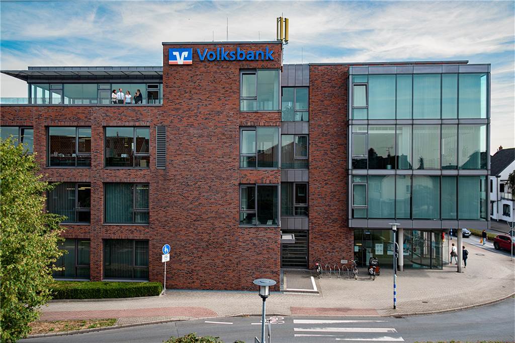 Halterner Volksbank löst Filiale am Merschtor auf und vermietet neu Der Service von der Filiale an der Merschstraße wird auf die Hauptstelle am Raiffeisenplatz verlagert.