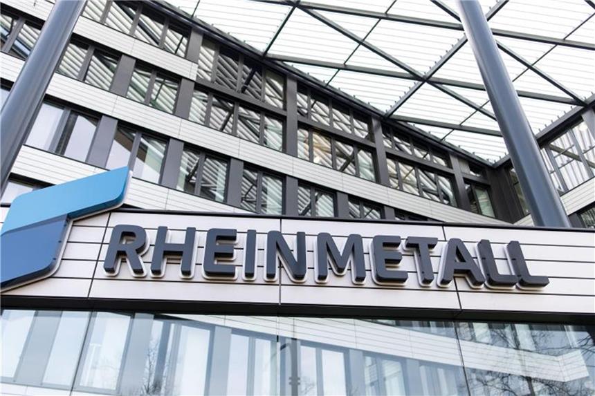 Rheinmetall rechnet mit starkem Nachfrageanstieg Der Sitz der Rheinmetall AG. Foto: Marius Becker