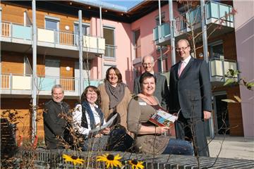 Der Sonnenhof bietet 36 Seniorenwohnungen und eine separate Wohngruppe.