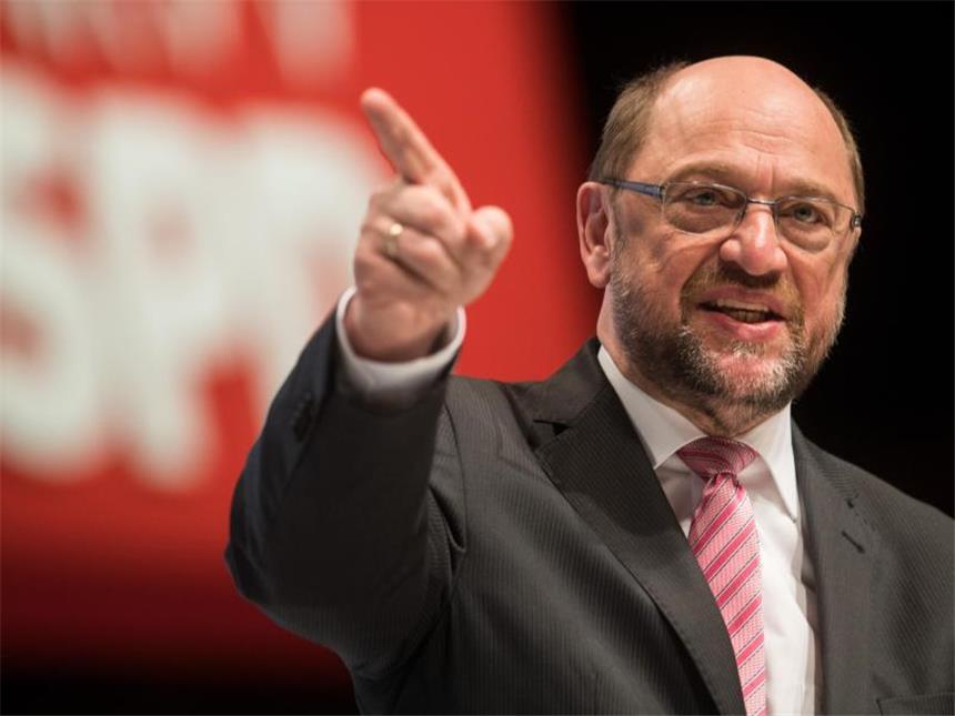 Schulz will als Kanzler für Lohngerechtigkeit kämpfen Der SPD-Vorsitzende und Kanzlerkandidat Martin Schulz erklärt den Kampf für Lohngerechtigkeit zur Priorität. Foto: Bernd Thissen