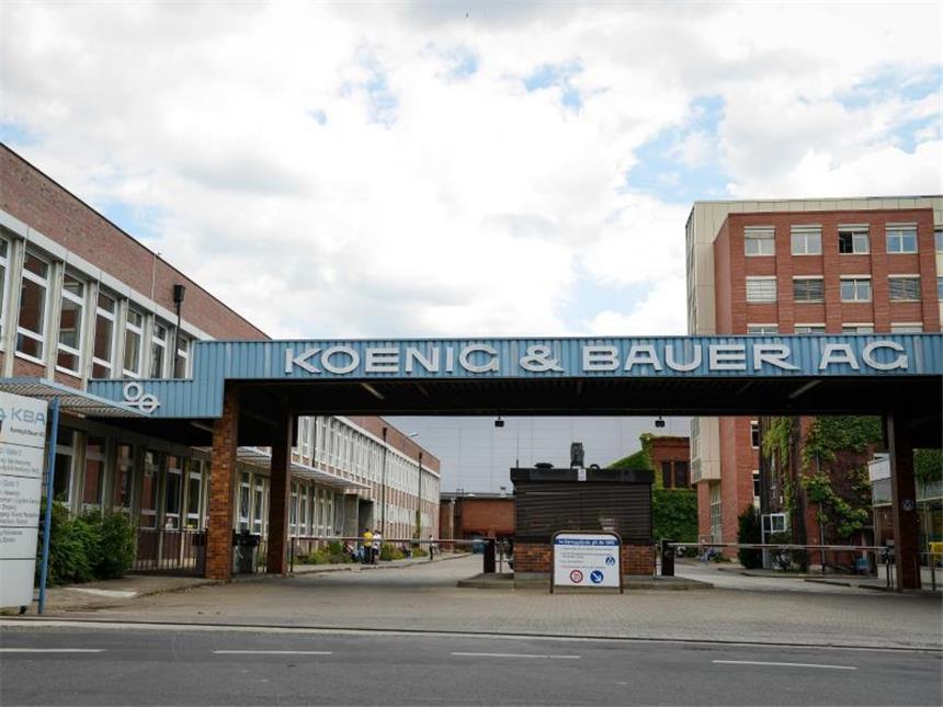 Koenig & Bauer baut weiter Stellen ab Der Stellenabbau beim Druckmaschinenhersteller Koenig & Bauer (KBA) schreitet voran. Foto: David Ebener