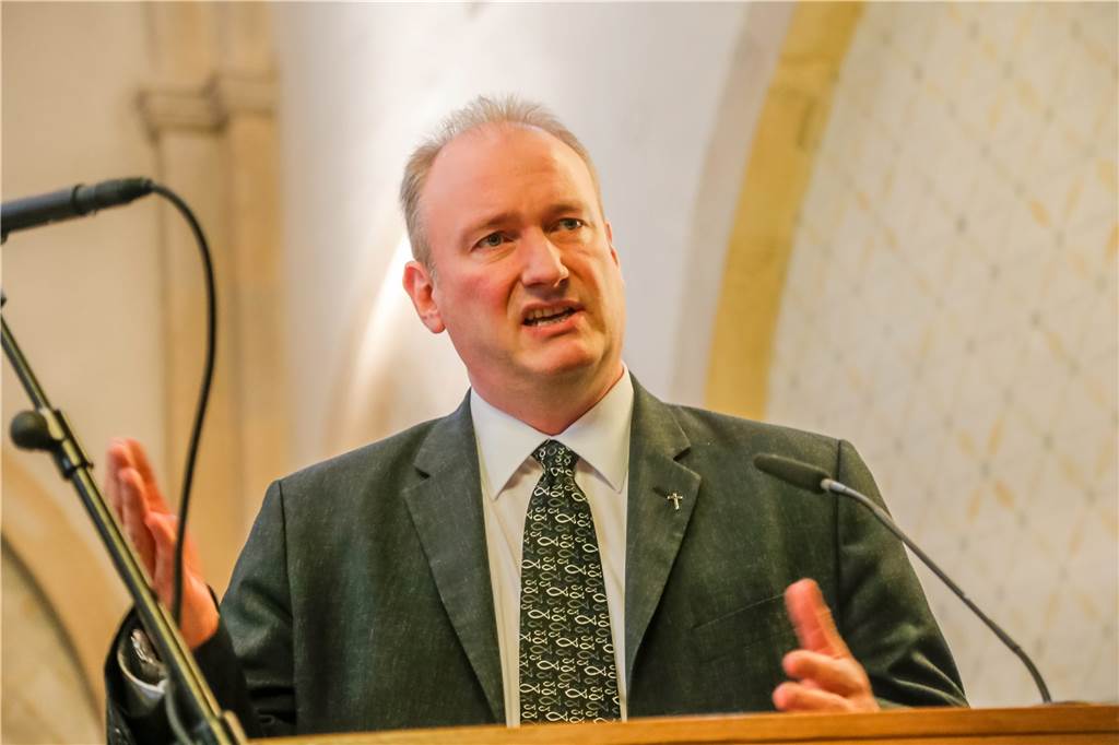 Krisen zeigen für Kirchen drastische Folgen: Rekord an Kirchenaustritten Der stellvertretende Superintendent des Evangelischen Kirchenkreises Michael Stache bedauert die hohe Zahl an Kirchenaustritten.