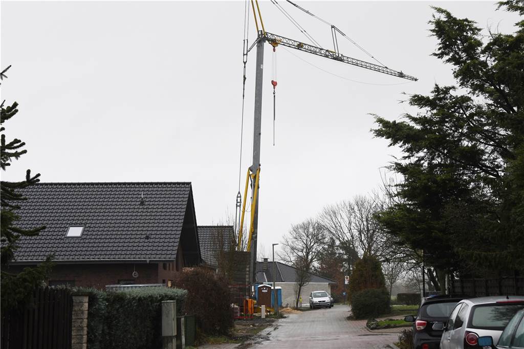 Baustellen am Ternscher See in Selm: Es tut sich was bei der Bebauung Der Strandweg wird nach Norden baulich abgerundet.