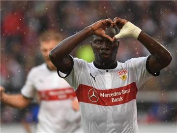 Der Stuttgarter Chadrac Akolo meldete sich einsatzbereit. Foto: Marijan Murat