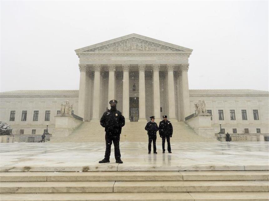Gesetz gegen Minderheitenförderung in den USA bleibt bestehen Der Supreme Court entschied gegen die Befürworter der sogenannten «affirmative action». Foto: Michael Reynolds/Archiv
