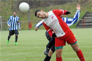 Der SuS Merklinde (rotes Trikot) gewann mit 5:1 im Derby gegen den VfB Habinghorst. 
