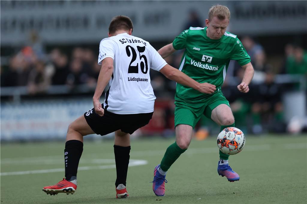 Der SuS Olfen unterlag im Derby gegen Union Lüdinghausen mit 1:3.