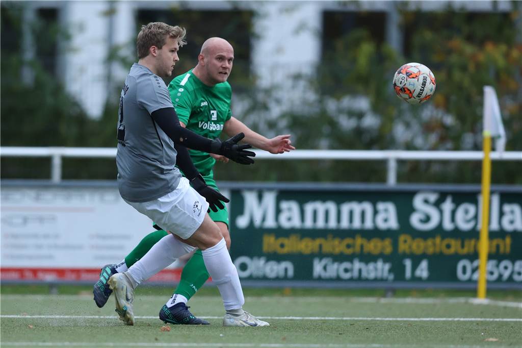 Der SuS Olfen unterlag im Derby gegen Union Lüdinghausen mit 1:3.