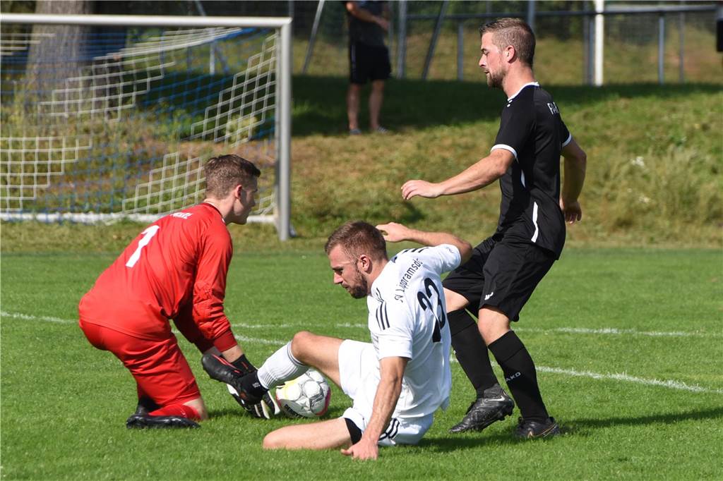 Der SV Lippramsdorf gewann zum vierten Mal in dieser Saison. Gegen Aufsteiger FC Marl II setzte sich der LSV mit 5:0 durch.