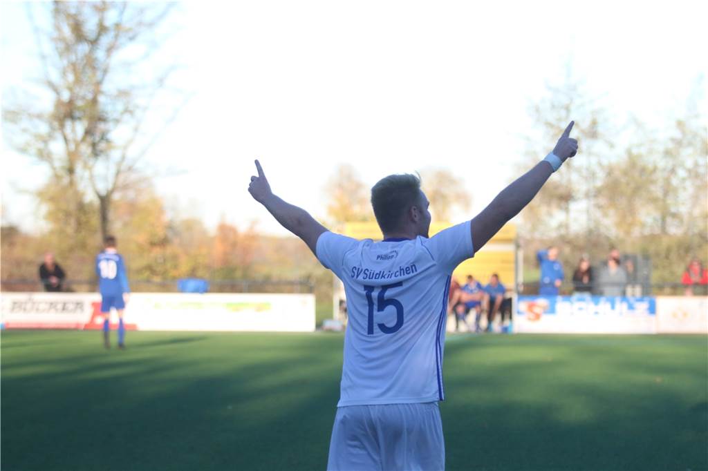 Der SV Südkirchen setzte sich im Spitzenspiel gegen den VfL Senden II durch.
