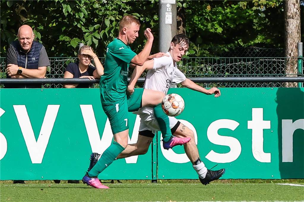 Der SV Westrich gewann das Kreisliga-A-Topspiel gegen RW Germania.