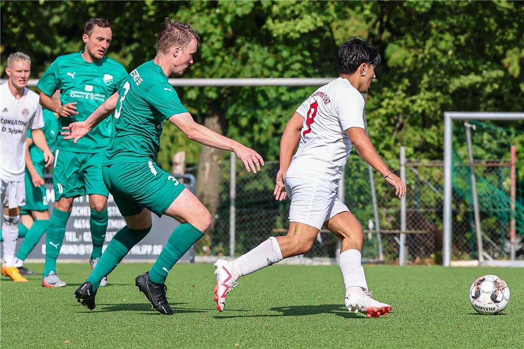Der SV Westrich gewann das Kreisliga-A-Topspiel gegen RW Germania.